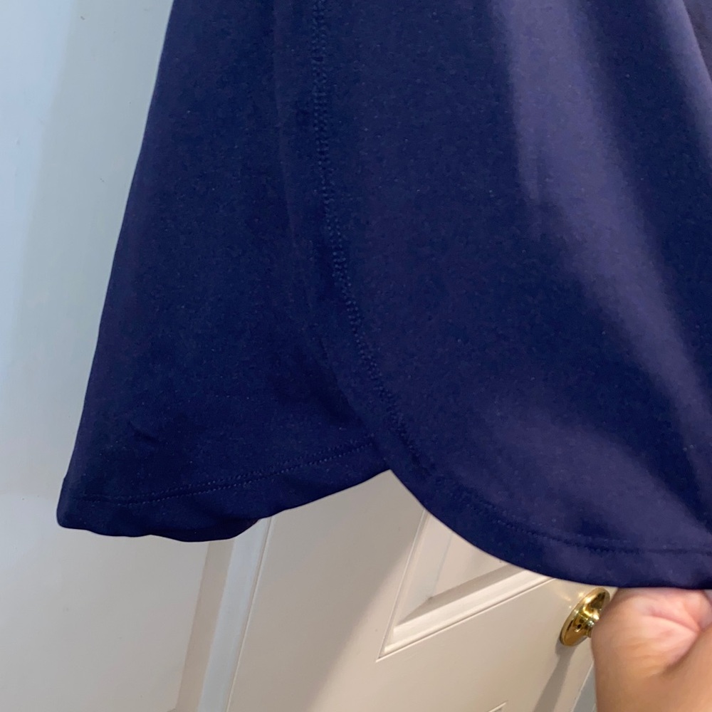Chic Dark Blue Mini Skort - Picture 4 of 9
